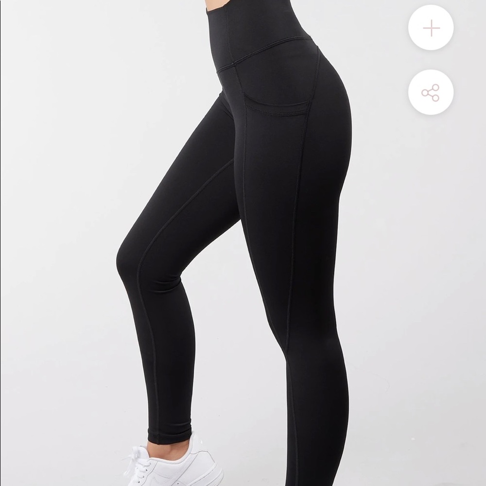 Buffbunny Luna Leggings Black Diamond